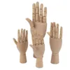 Houten hand model menselijke figuur kunstenaar schilderij model mannequin jointed pop flexibele tekening manikin houten sculptuur beeldjes 210727