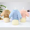 Dog Apparel autumn and winter clothing new teddy small dogs pet back bear sweater