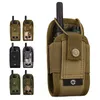 Outdoor Tassen Nylon Pouch Tactische Sport Hanger Militaire Molle Radio Walkie Talkie Houder Tas Tijdschrift Mag Pocket 7 Kleur