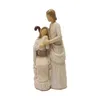Religiösa Figur Heliga Familj Statyer Jesus Mary Joseph Katolska Heminredning Ornament För Nativity Scene Julklapp 211108