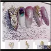 3D Metall Zirkon Nail Art Dekorationen Schmuck Nagel Dekorationen Top Qualität Zirkon Kristall Maniküre Zirkon Diamant Charms Tmmao W3Waa