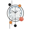Relojes de pared Simple Nordic Reloj Sala de estar Decoración del hogar Moda Creativa Moderna Sencillez