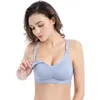 Maternité rembourré enceinte mère alimentation sport allaitement sommeil soutien-gorge grande taille fermeture avant poitrine ouverte 210318