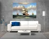 Sailing Ships Home Decor Customization is acceptable Huge Oil Painting On Canvas Handpainted/HD-Print Wall Art Pictures 2104289
