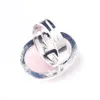 WOJIAER ovale pierre gemme naturelle Rose Quartz bagues bague de fête pour hommes femmes bijoux Z9158