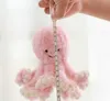 Creative feather cotton coloured large Octopus male cuttlefish plush toy doll pillow quantity is preferential 210728