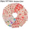 Storage Bags 20pcs Hessian Drawstring Gift Fabric Linen Christmas Pouch Wedding Favours Storing Beads Jewelry Makeup Sweets