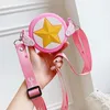 Borsa da sella in silicone con anguria pera arancia pesca per bambini Ragazza moda stile coreano genitore bambino borsa all'ingrosso carino piccolo tasca