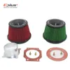 EPLUS Car Filters Intake System High Flow Filtre A Air Voiture Universal Connecting Base Red Green 3inch 76mm Automobiles