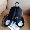 Cute velvet Backpack For Teenagers Children Mini Back Pack Kawaii Girls Kids Small Backpacks female Packbags Fur ball school bag 210922