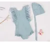 Traje de baño de una pieza para niños Falda linda coreana Princesa Bikini Ropa de diseño de moda