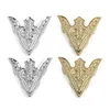 Broches, Broches 2 Paires Vintage Mode Triangle Chemise Col Pin Pour Hommes Et Femmes Évidé Couronne Broche Coin Emblème Bijoux Accessori