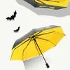 Creative Black Coating 3 Fold UV Vrouwen Mannen Niet Automatische Business Winddicht Paraplu's Mannelijke Mode Parasol Kind Geschenken Paraguas