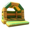 4x4x3.5m Top Kwaliteit Pop-up Bruiloft Trampoline Volwassen Bouncy Castle PVC Oxford Opblaasbare Jumping House Disco Party Entertainment met Sticker Box Reclame