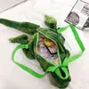 New Fashion genitore-figlio Zaino dinosauro 3D creativo Simpatico animale Cartone animato Zaino peluche Dinosauri Borsa per bambini Regali per bambini K726