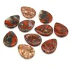 Outros miçangas soltas de pedra africana semi-preciosa de pedra natural para jóias que produzem acessórios de colar diy 30x40mm 1pc rita22