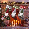 47x26cm grandes Sacos de Natal e Meias Xmas Árvore Decorações Decoração Indoor ornamentos Presente Doces Bags CO533