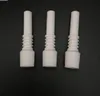 2021 Top Quality Ceramic Nail 10mm Mini NC kit Accessories Replacement Tip Food Grade Material For Dab Rig Glass Bong Water Pipe