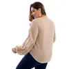 Pulls pour femmes 2021 automne surdimensionné pull tricoté femmes grande taille hiver tricot pulls dames femmes hauts plus gros