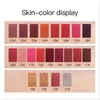 Pudaier Matte Lip Gloss 21 Color Enhance Color Women Fashion Long Last Natural Metallic Sexy Nude Moisturize Makeup Lipgloss2319346