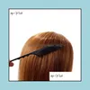 Hair Brushes Care & Styling Tools Products 1Pc Barber Anti-Static Hairstyling Rat Tail Hairbrush Moon Style Comb Salon Dyeing Haircutting Ha