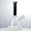 헤드 리 글라스 봉수 샤워 헤드 퍼크 스트레이트 튜브 물 담뱃대 오일 DAB 조작 연기 워터 파이프 14.5mm 그릇 LXMD20101