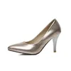 Große Größe Verkauf 34-43 Mode Sexy Spitz Frauen Pumpen Plattform High Heels Damen Kleid Hochzeit Party Schuhe 136