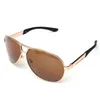 Gold Polarized Sunglasses Drijvende Brillen Buitensport