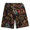 2021 Shorts de football Summer Style chaud Coton et lin imprimé grand pantalon Beach Hommes DDD222