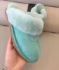 Hot sell Classic design AUS U5125 keep Warm slippers goat skin sheepskin slippers free transshipment