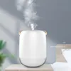 Decorative Objects & Figurines 280ML Portable Mini Air Humidifier USB Ultrasonic Aroma Essential Oil Diffuser Colorful Lights Home Office Mu