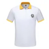 Mode Designer Polos T Shirts Classic Brev Striped Pattern Mens Tops Pikétrot Contrast Color Casual Short Sleeve Men Tees