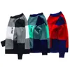Children clothing kids cotton long sleeve sweaters child autumn spring jacket baby boys tops 4-15 Y O-neck teenage 211104