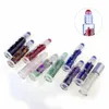 Natuurlijke edelsteen roller ball flessen voor essentiële olie parfum hervulbare kristallen rol op fles
