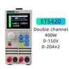 ET5410 ET5411 ET5420 DC قابلة للبرمجة الحمل الكهربائي اختبار البطارية الإلكترونية تحميل 150V 40A 400W