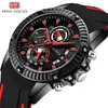 Mens Watches Top Fashion Sport Watch Men Waterproof Quartz Relogio Masculino Army Chronograph Arvur Wristwatches198s