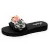 Yaz kadın ayakkabı çiçekler terlik kapalı açık flip floplar plaj bayanlar düz Hawaii sandalet XX9 210625