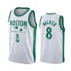 Mannen Kids Kemba 8 Walker Jerseys 11 Irving Jayson 0 Tatum Basketbal Jerseys 2020/21 City New Edition Jerseys Green White Black Youth S-3XL