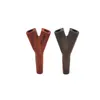 Smoking Accessories Portable wood pipe Handmade Solid straight double hole cigarette holder wooden pipes