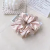 8 sztuk 6-6.5 '' Duże Satin Kobiety Scrunchies Włosów Francuski Grace Gładki Jedwab Duży Rozmiar Bobble Scrunch High Quality Silk H 181 Z2