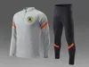 Tute da calcio da uomo del Boston United Football Club tuta da allenamento per corsa all'aperto Autunno e Inverno Kit da calcio per bambini C2327