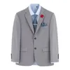 Men's Suits & Blazers 6XL 7XL 8XL 9XL Plus Size Light Gray Suit Jacket 2022 Autumn Classic Style Business Casual Wedding Banquet