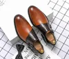 Men luxurys Oxfords Leather Shoes British Handmade Comfortable Formal Dress Mens Flats Lace-Up Plus Size 38-48