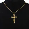 Pendant Necklaces Cross Chain Necklace For Women And Men Luxury Male Hip Hop Cool Accessory Fashion Unisex Jesus Gifts251G