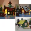 Kleuterschool Cadeau Kerst Cookie Huis Decoraties Kinderen Handgemaakte DIY Materiaal Pakket Lichtgevende Zelfgemaakte Hut W-01160