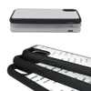 TPU PC ブランク 2D 昇華ケース熱伝達電話ケース iPhone 14 13 12 11 Pro x xr xs 最大 7 8 プラスアルミニウムインサート付き