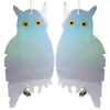 Owl Bird Repellent Control Scare Device Laser Reflective Fake Owl Scares Bird Pigeons Woodpecker Repellent Garden Supplies CCF7449