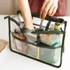 Sagni Duffel Waterproof Clear Hantal Organizer Crusca doppia See attraverso l'organizzatore della borsa di cosmetica Organizzatore Transparent Makeup Travel Travel