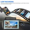 3 "Dual Lens Dash Cam Full HD 1080p 170 ° Car DVR A68 Auto Digital Video Recorder DashCam Camera G-Sensor Night Vision DVR