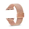 Titta på Bands Milanese Loop Correa Straps For Apple Ultra 49mm Band Series 8 7 6 SE 5 41mm 45mm 44mm 42mm Luxury Stainless Steel Metal Strap Fit i 4 3 2 1 38mm 40mm Q240514